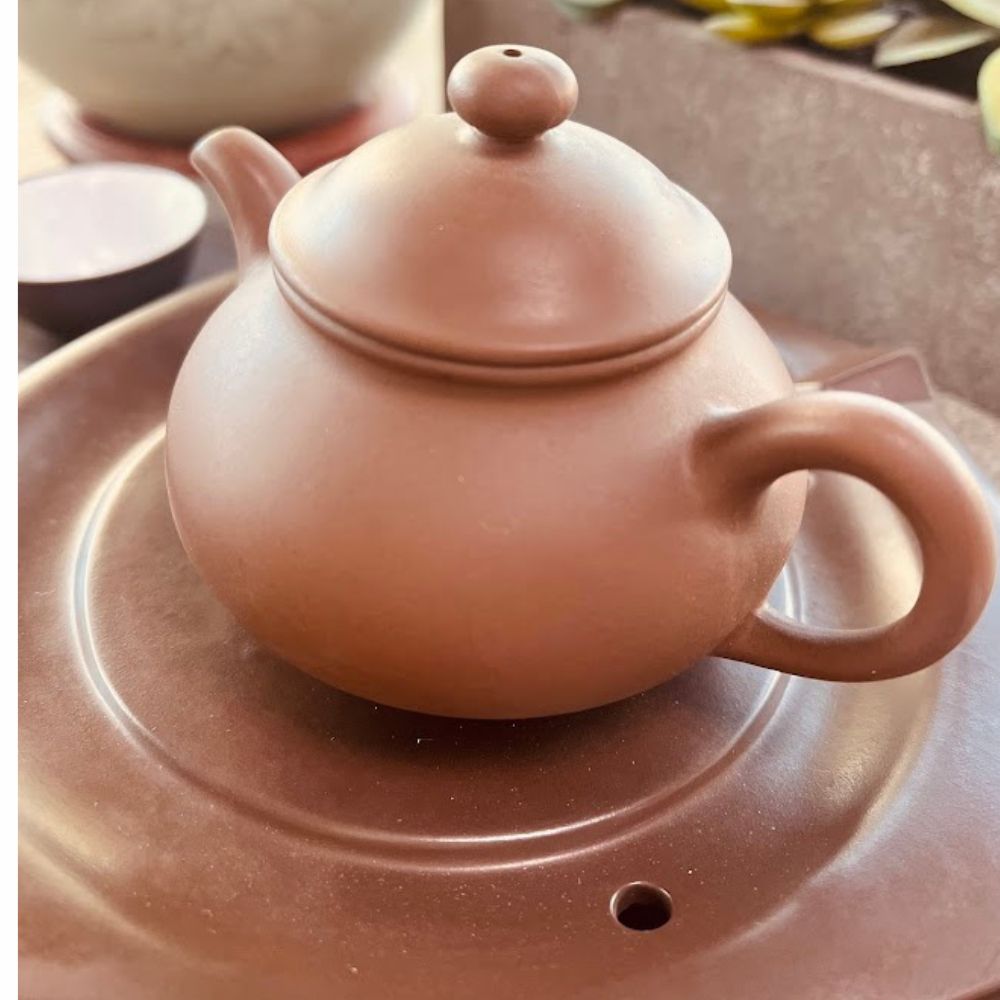 Xiangyun purple clay teapot set XY
