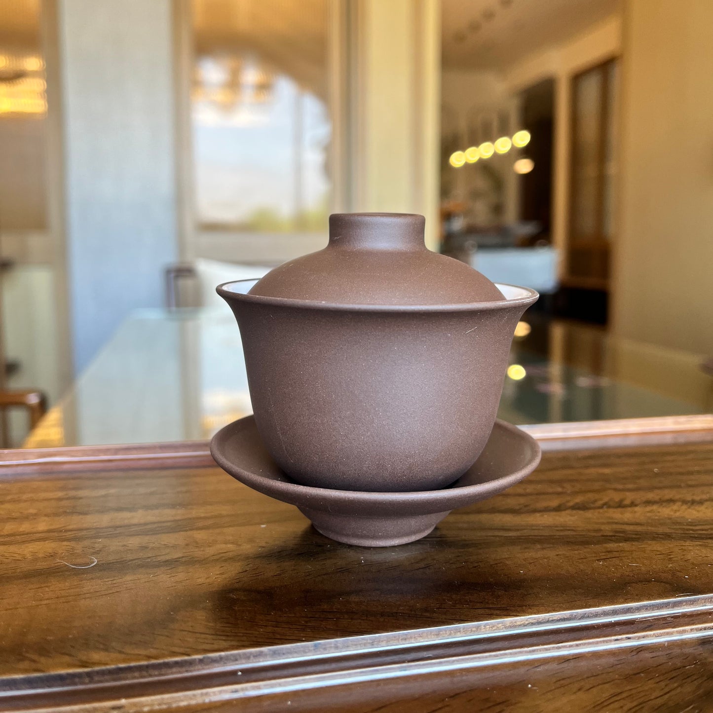 Purple sand lid cup 紫砂蓋杯 ZSGB