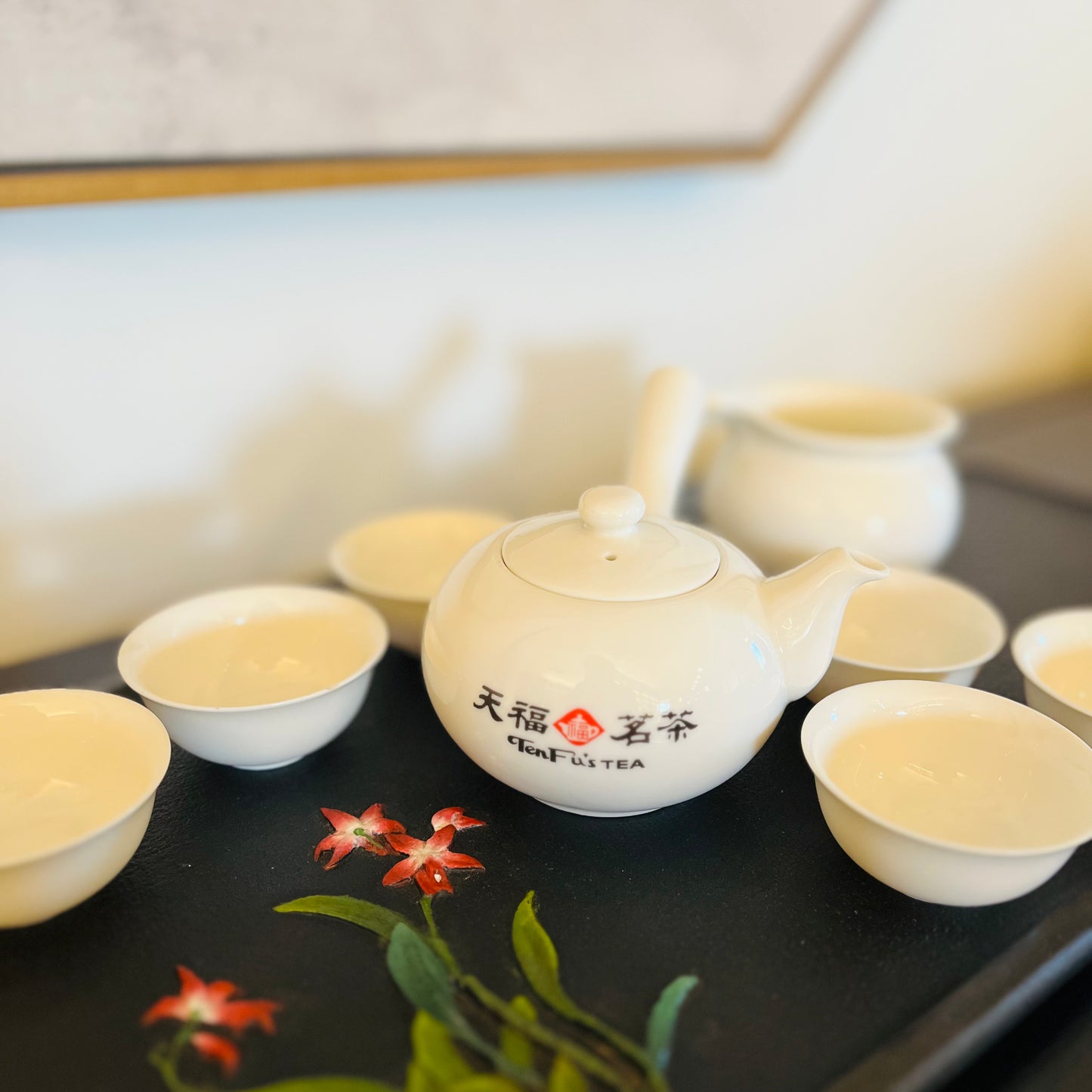 Tenfu horizontal handle pot set HB