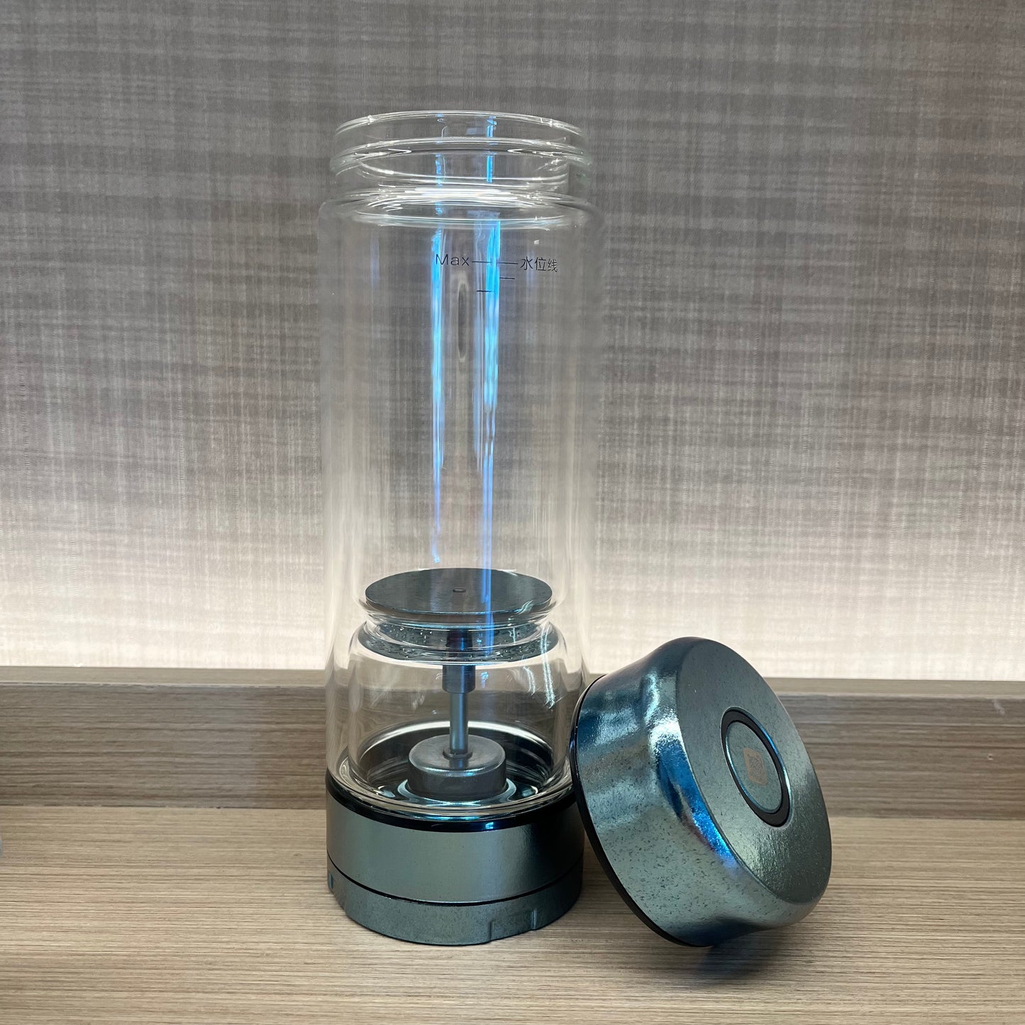 Colorful Titanium Tea Separator Cup-Hanhai Blue TDCSFL-4-L