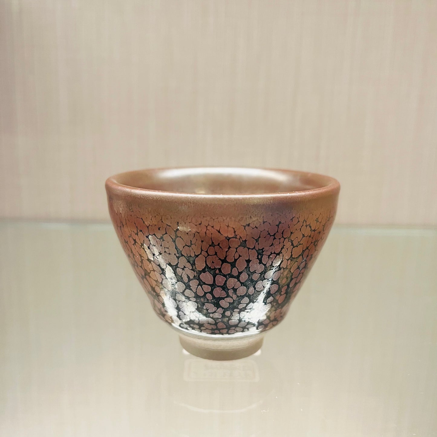 Jian Zhan Red Oil Droplets Cup