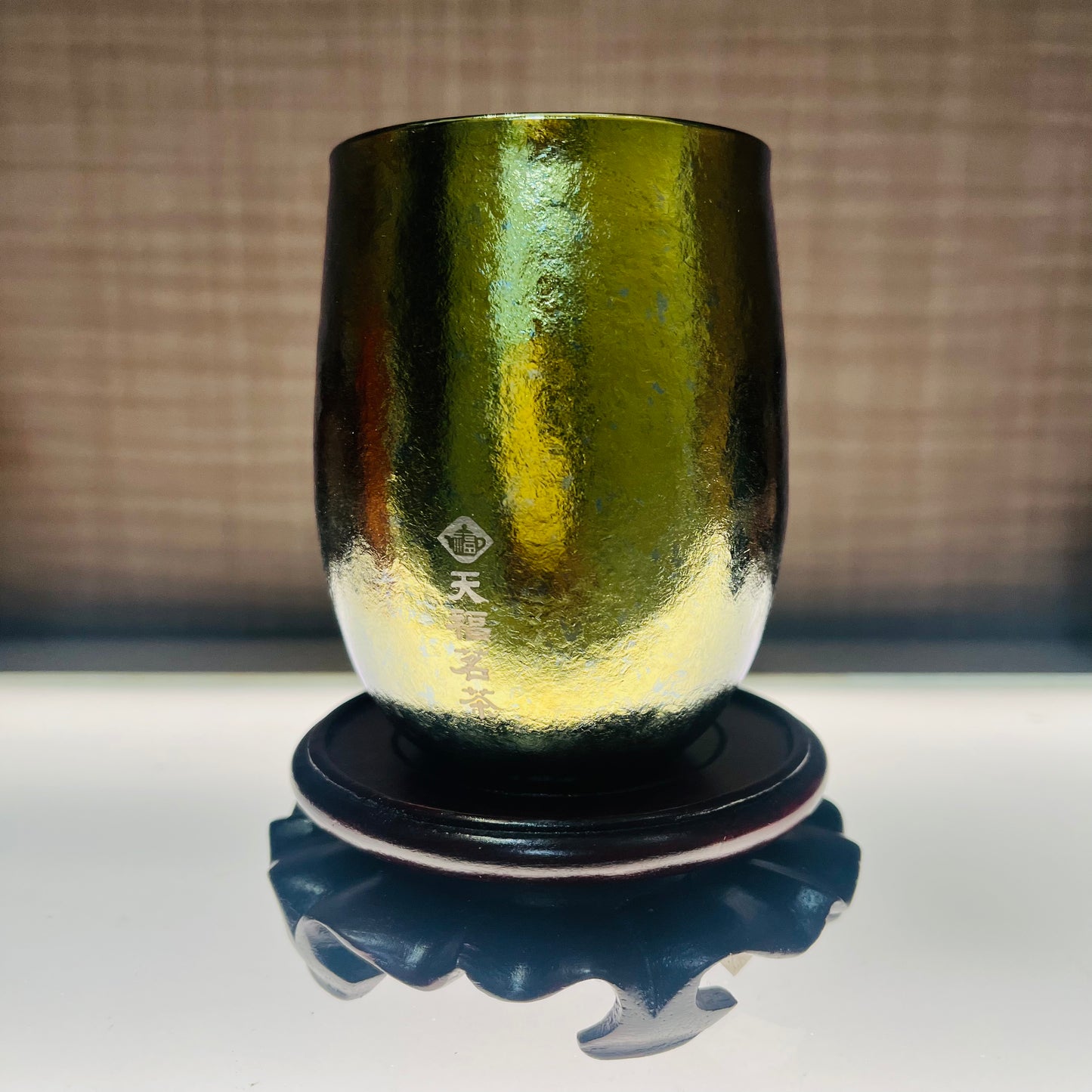 Colorful titanium round cup-liquid gold XCTD-YRB-TJ