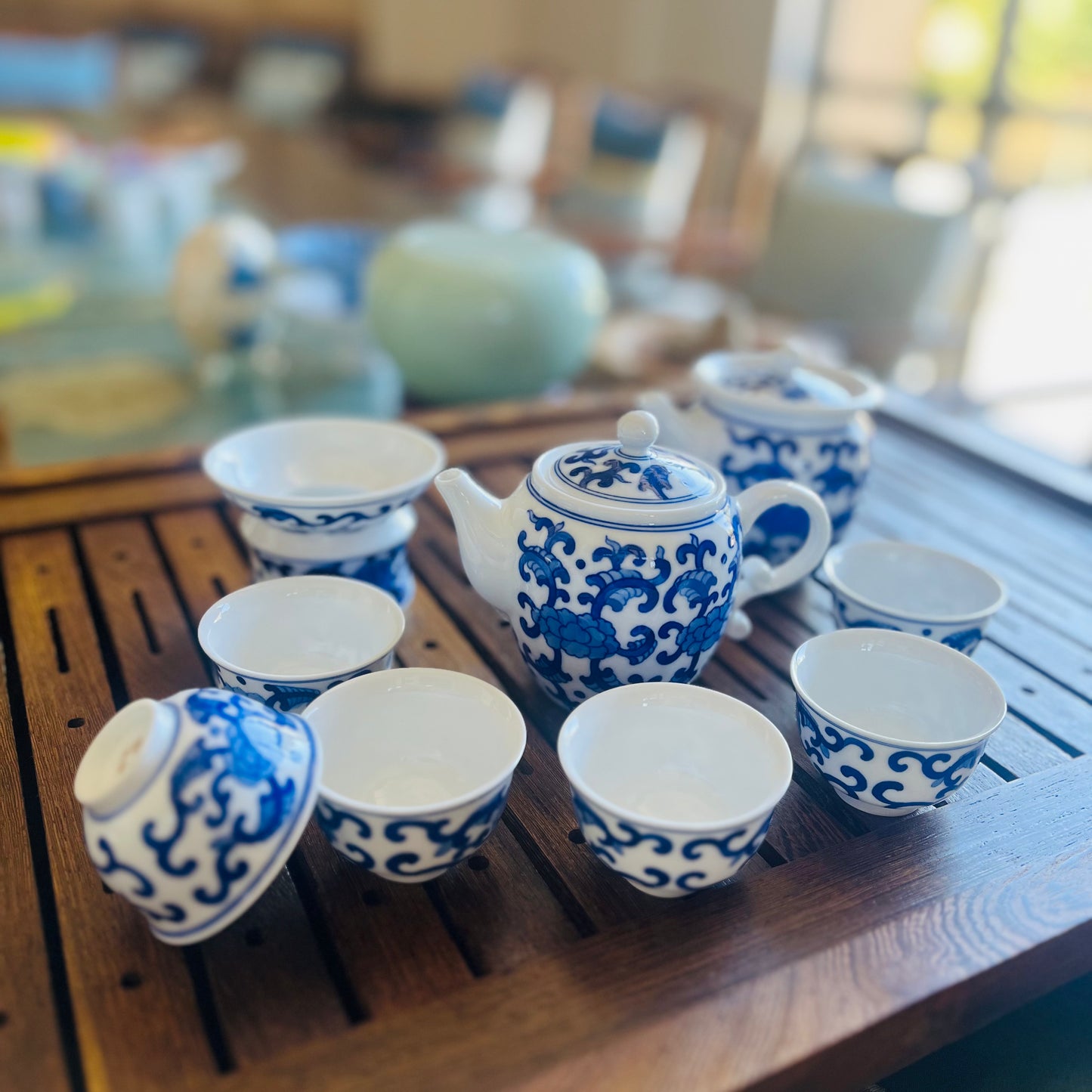 Hand-painted ivy set SHQT-S