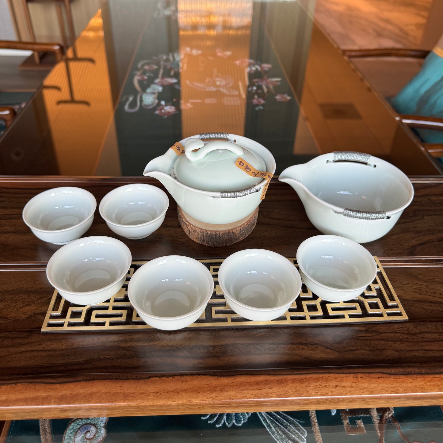 Yingqing Ruyi tea set