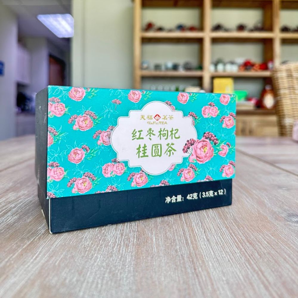 Tenfu Red Date, Wolfberry and Longan Tea Bags 42G