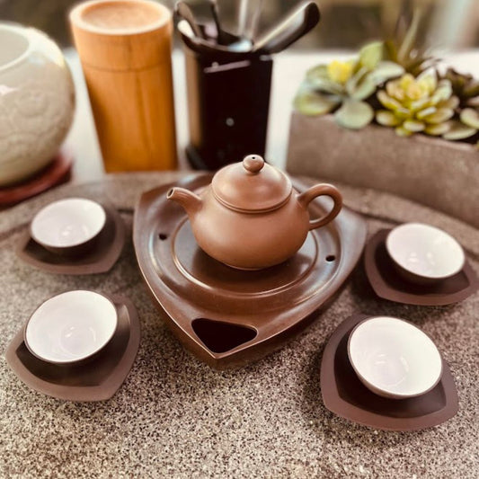 Xiangyun purple clay teapot set XY
