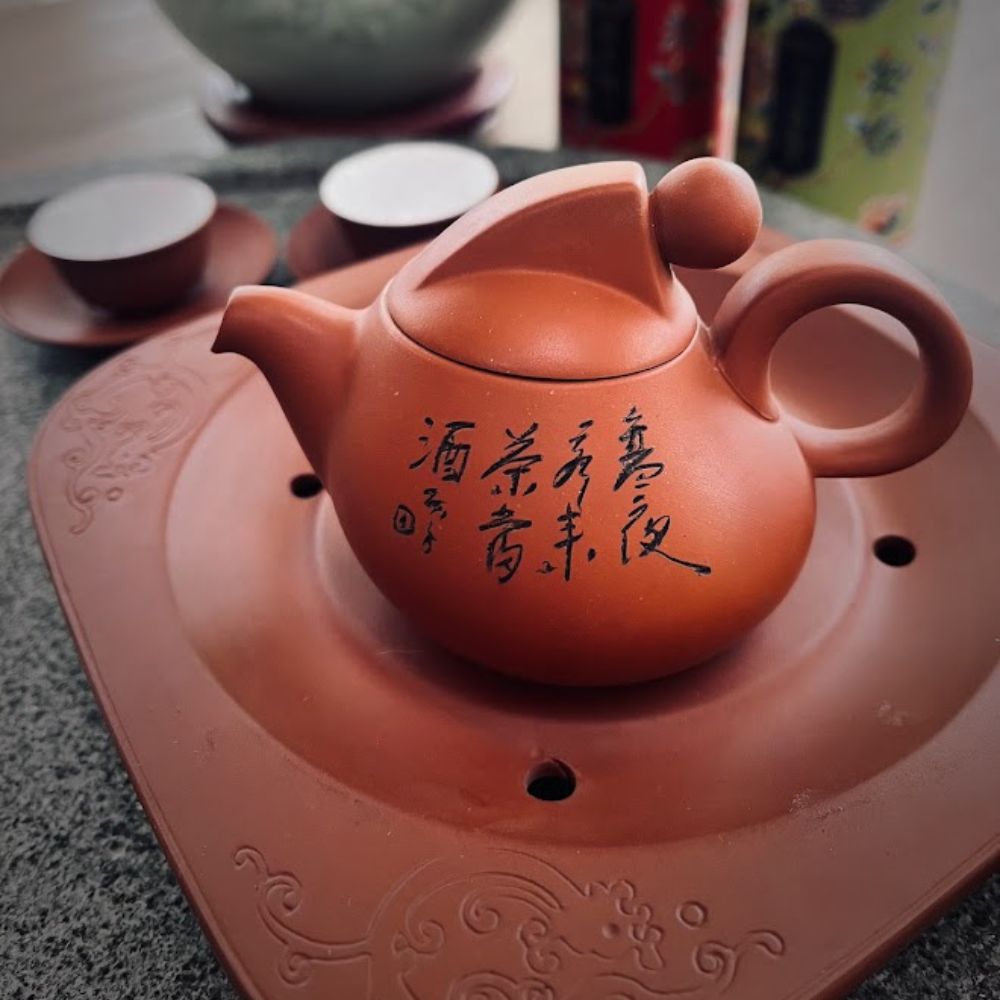 红色圣诞深红色锅具组 HSD