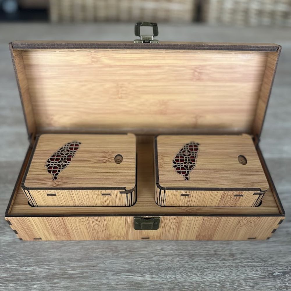 Bamboo Pattern Taiwan Scenic Spots Gift Box