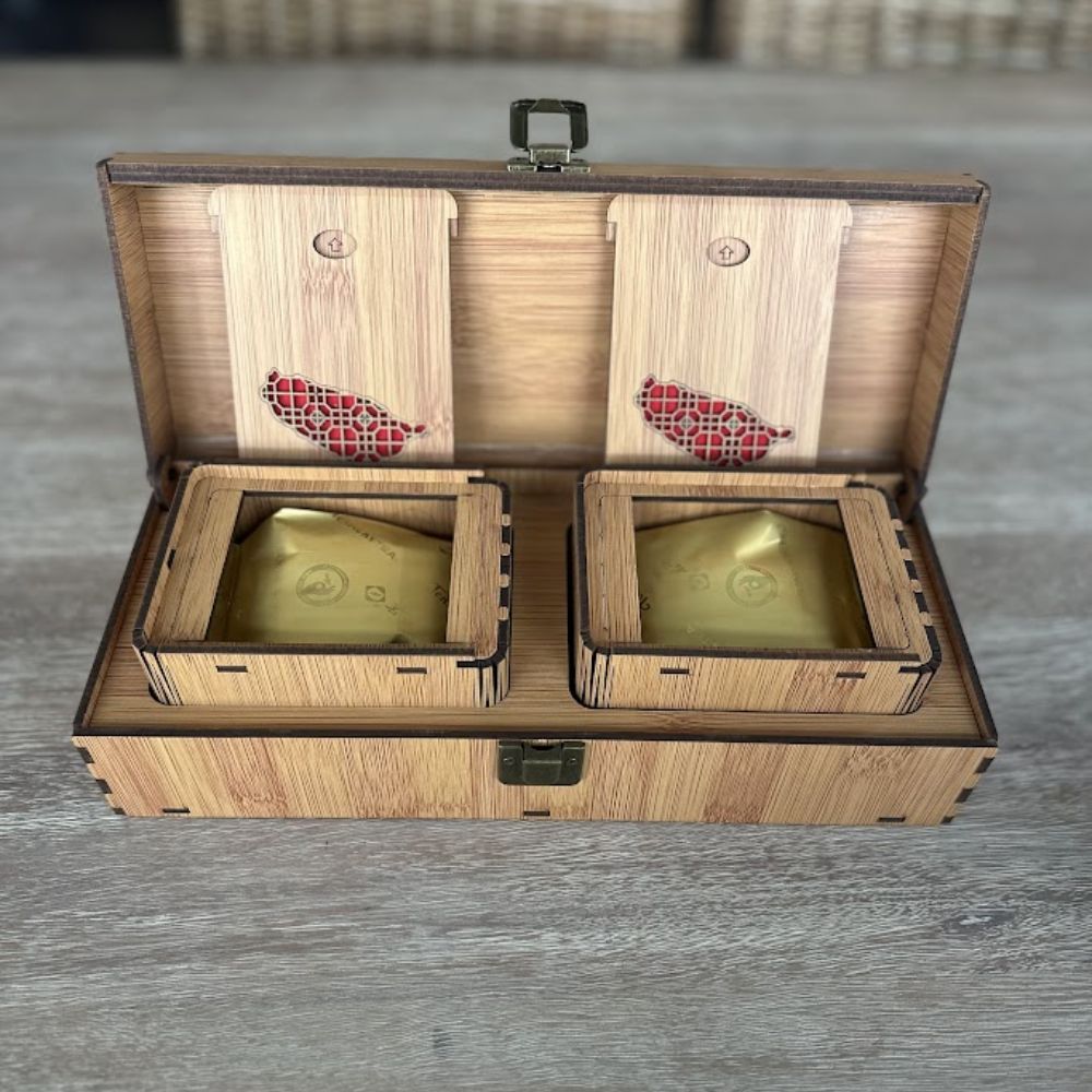 Bamboo Pattern Taiwan Scenic Spots Gift Box