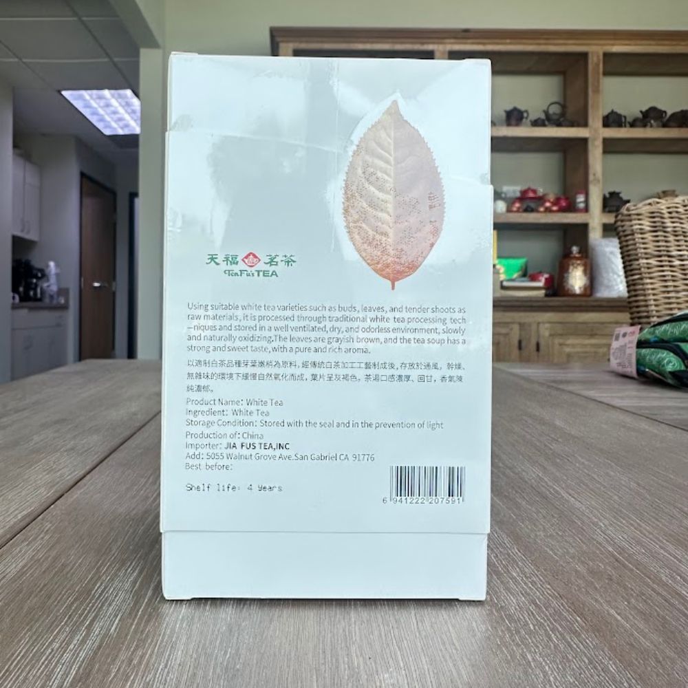 White Tea Triangle Tea Bags BC-JFDP 3gx20