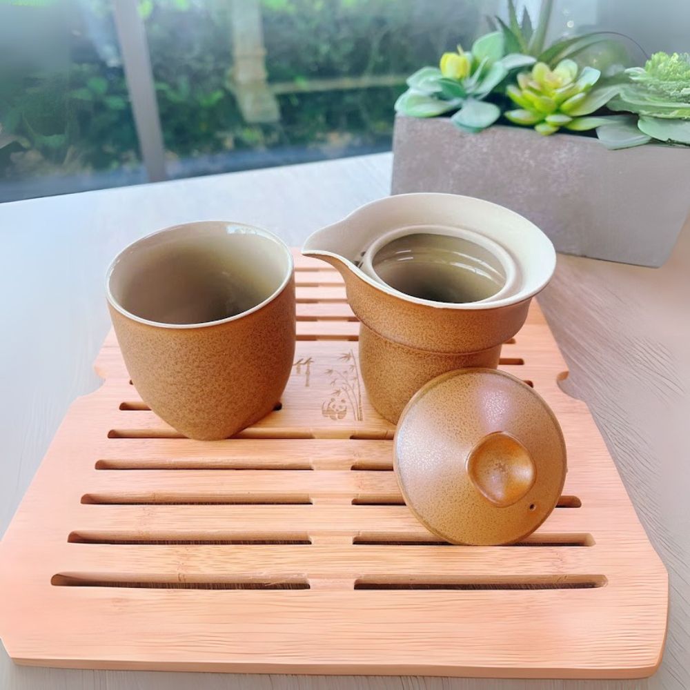 Pottery tea tasting set TQPP