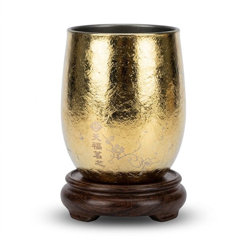 Dazzling Titanium Harmony Cup - Flowing Gold