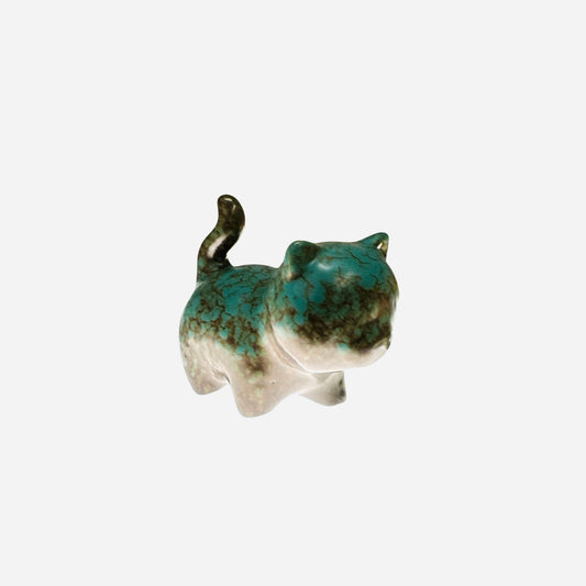 Teapet- Green cute cat 137476-TEAPET-XMM-USA
