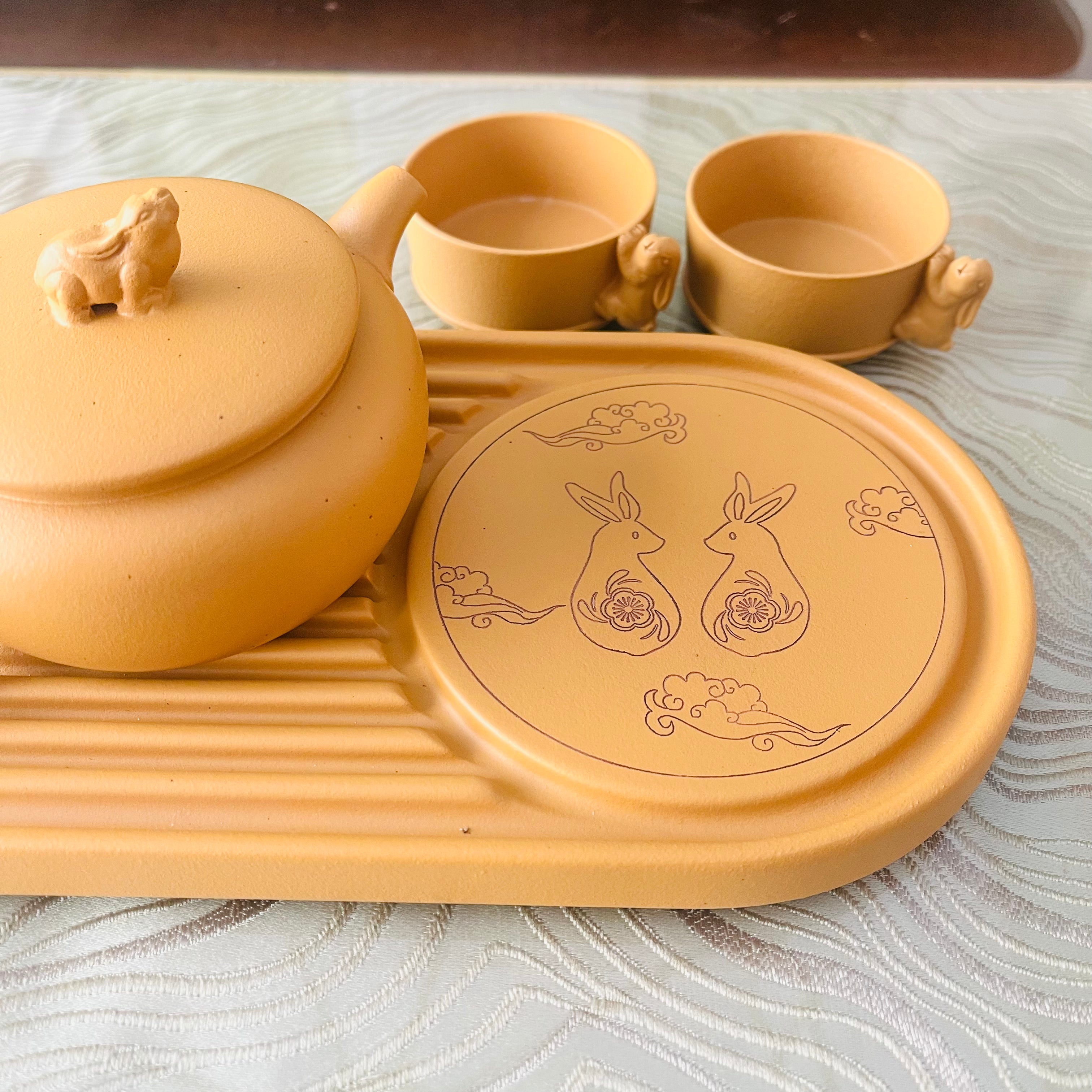 Tenfu Duan Ni Jade Rabbit Chengxiang Set YTCXY-S