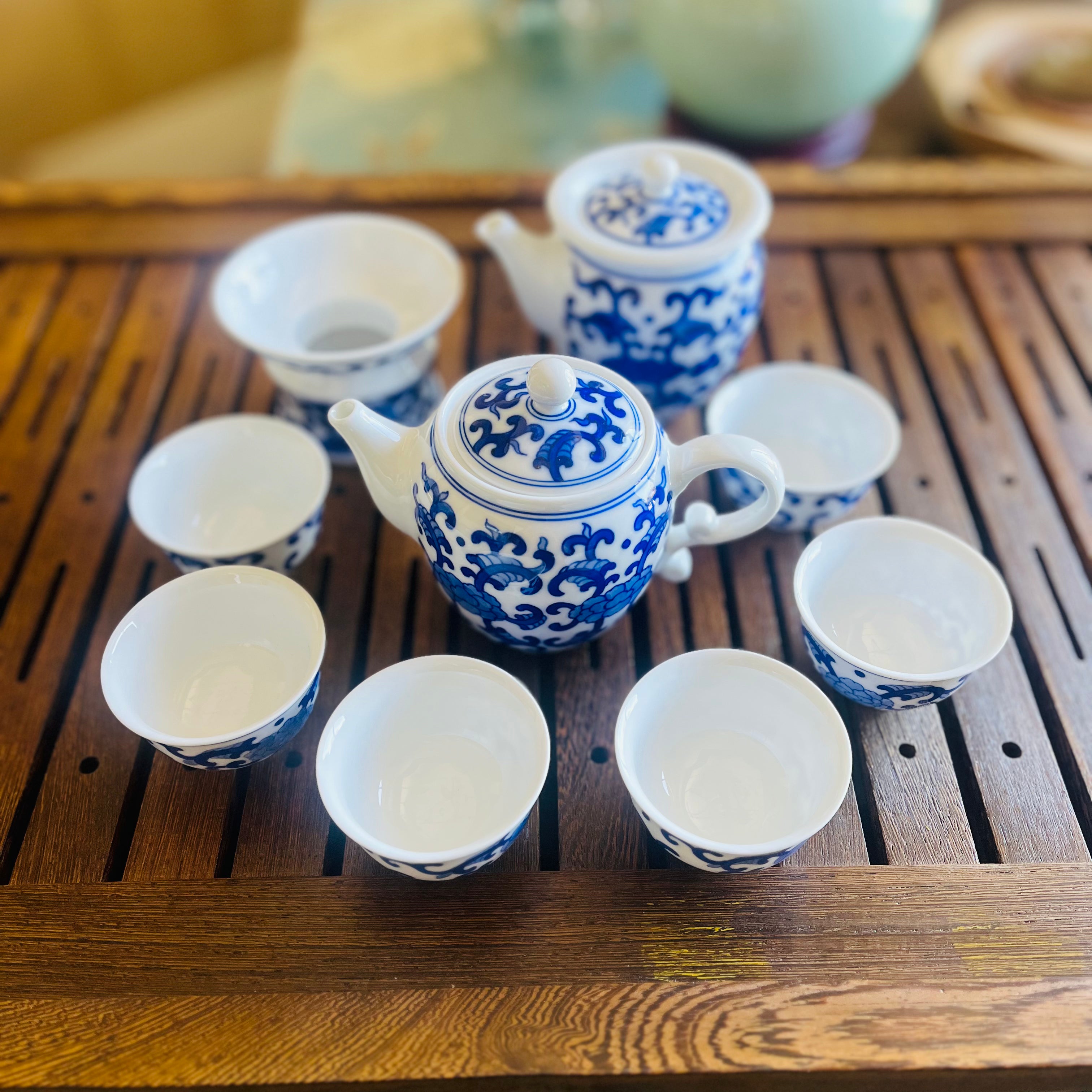 Hand-painted ivy set SHQT-S