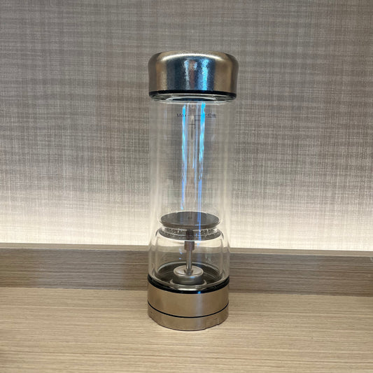 Colorful Titanium Tea Separator Cup-Haoyue Silver TDCSFL-4-Y