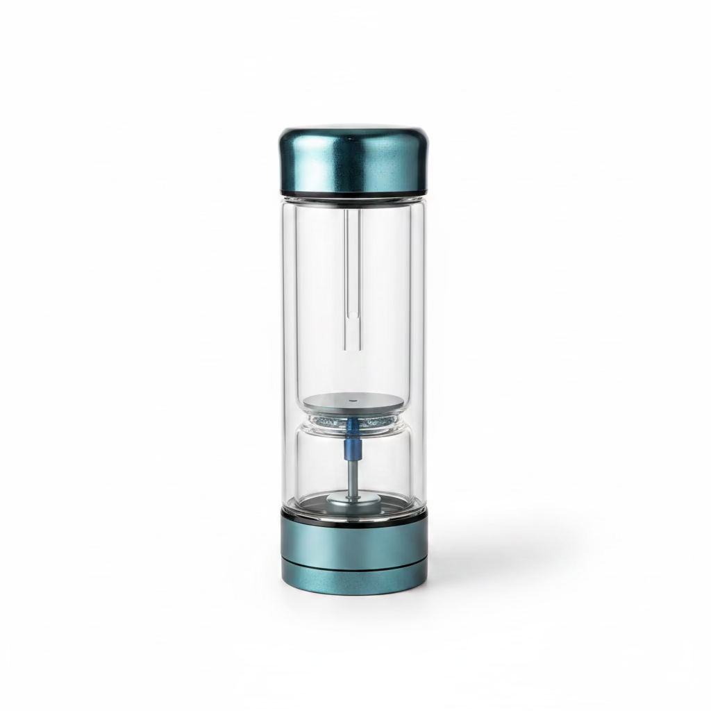 Colorful Titanium Tea Separator Cup-Hanhai Blue TDCSFL-4-L