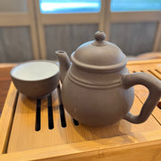 Clay Tea Set / Dark Brown
