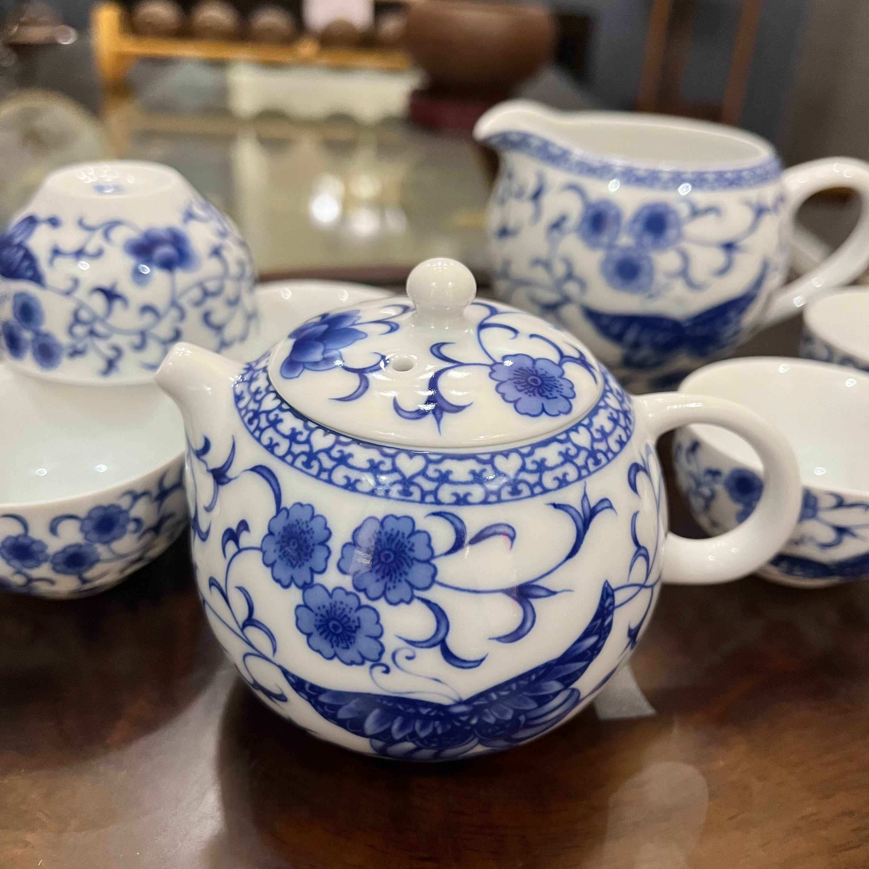 Diewu Qinghua tea set