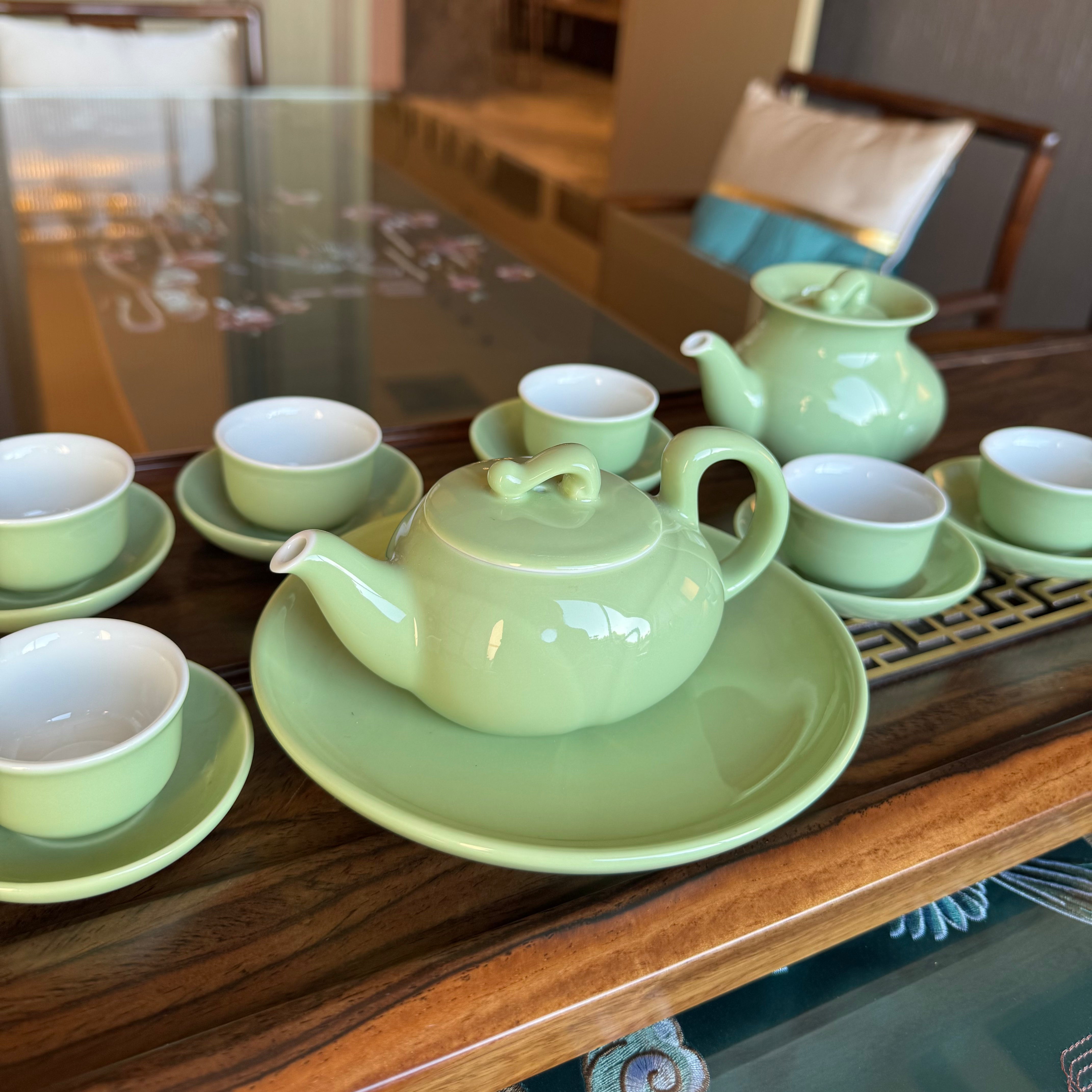 靜園軒玉如意壺組 JYX-YRY-S