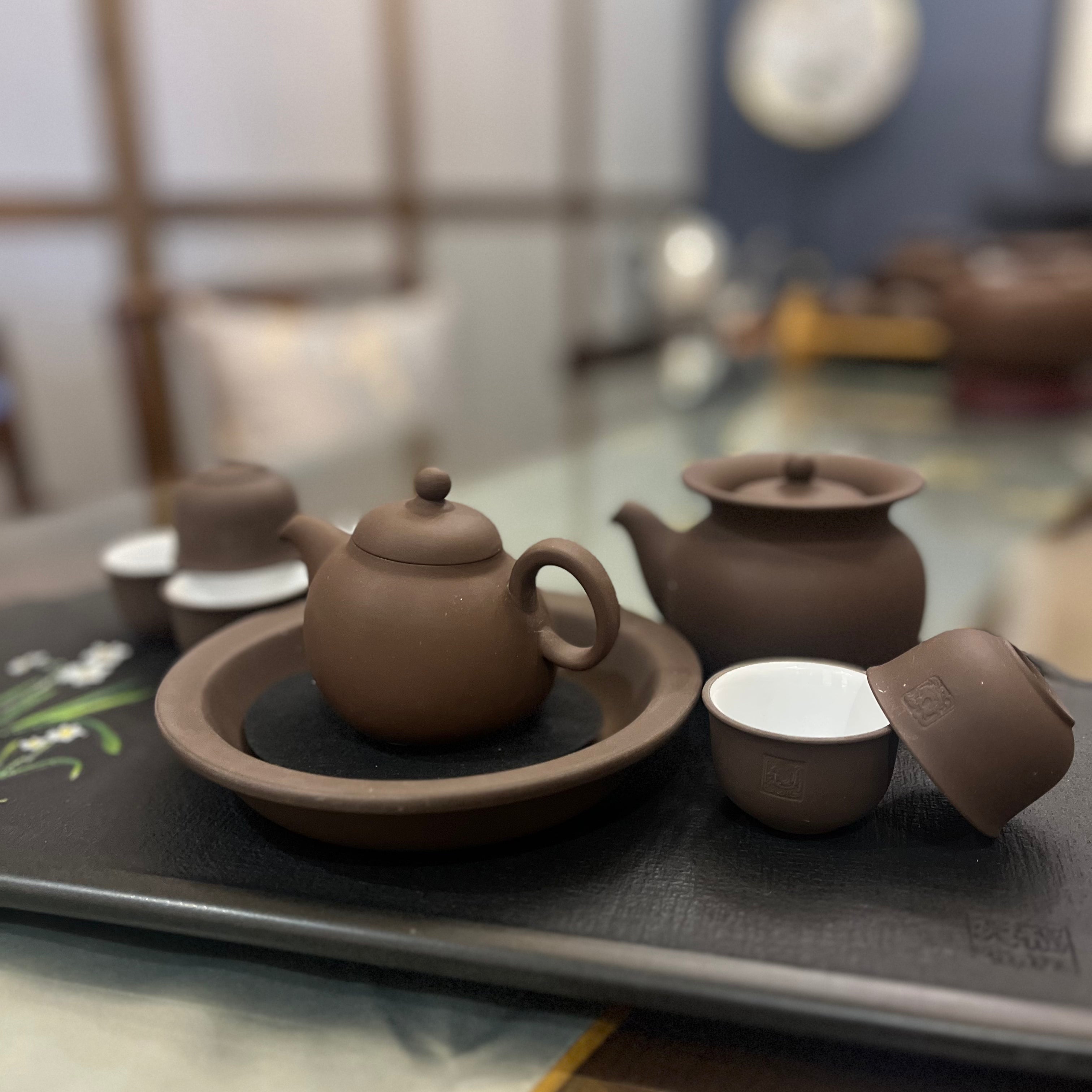 Lu Yu Little Pigeon Tea Set A23A