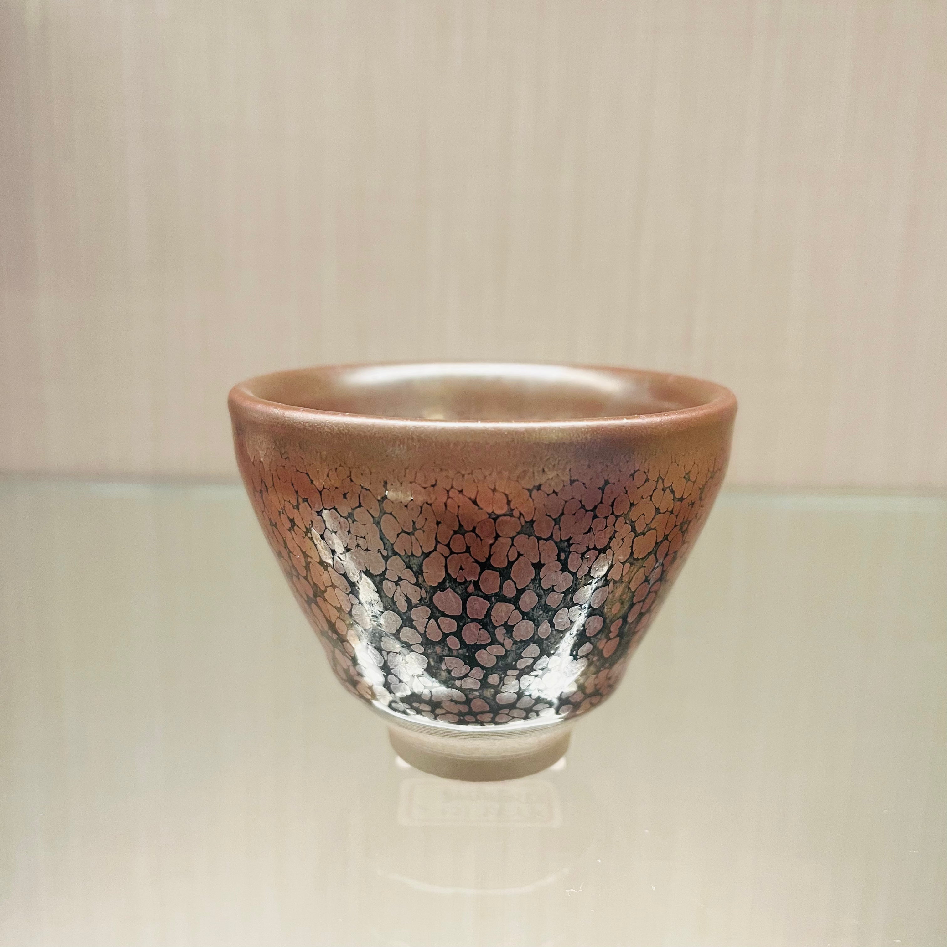 Jian Zhan Red Oil Droplets Cup