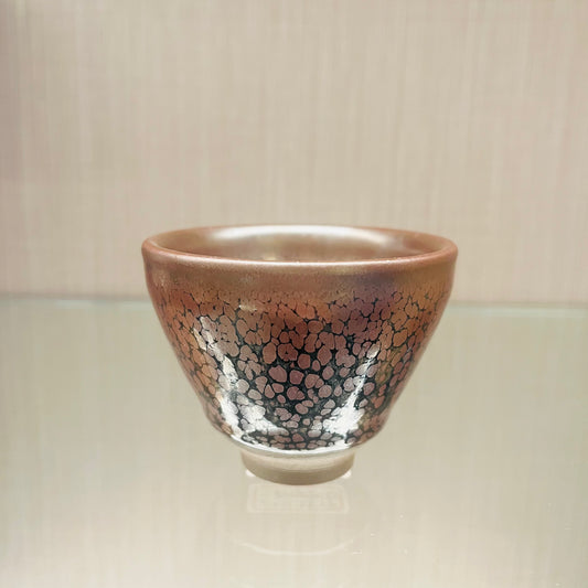 Jian Zhan Red Oil Droplets Cup