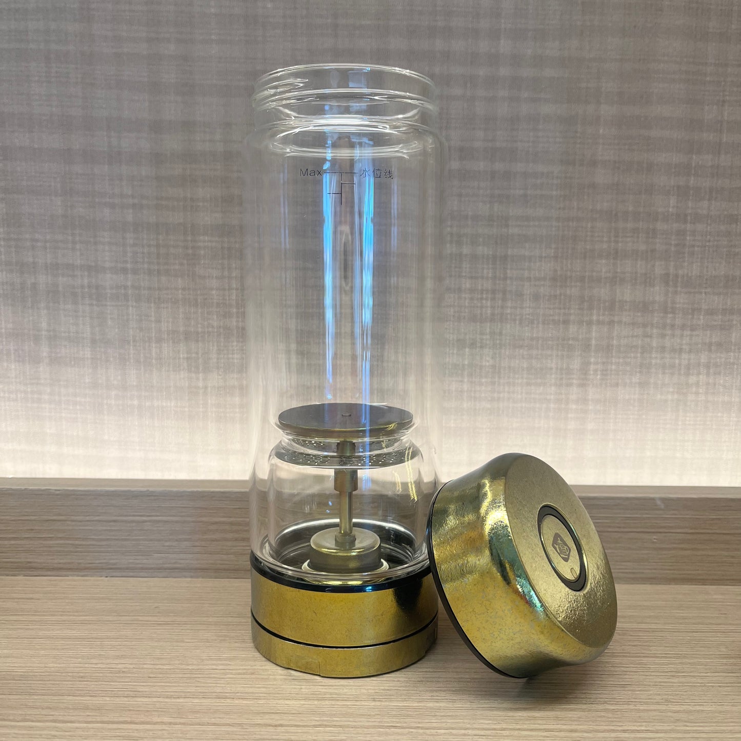 Colorful titanium tea separation cup-liquid gold TDCSFL-4-J