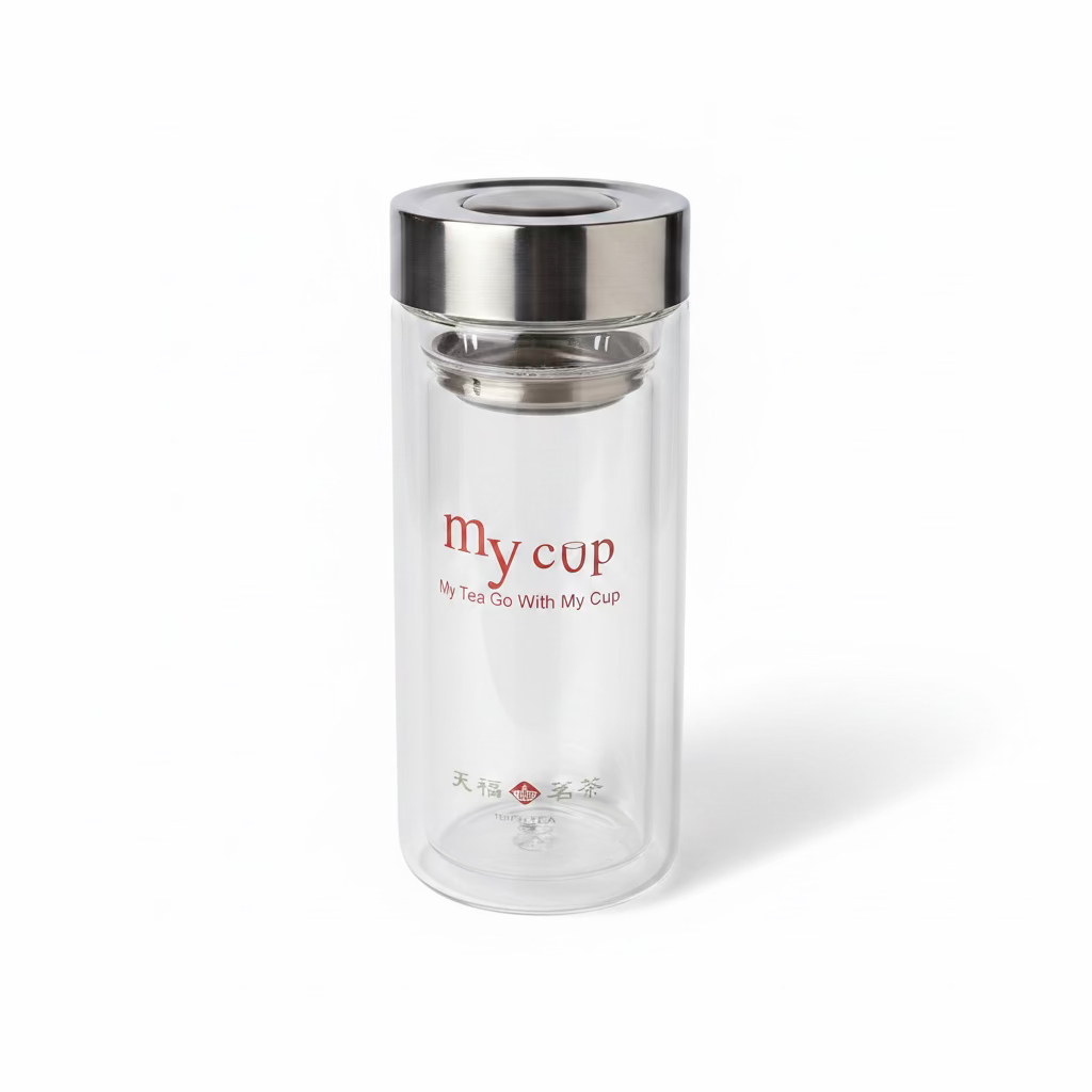 Double Layer Glass Cup