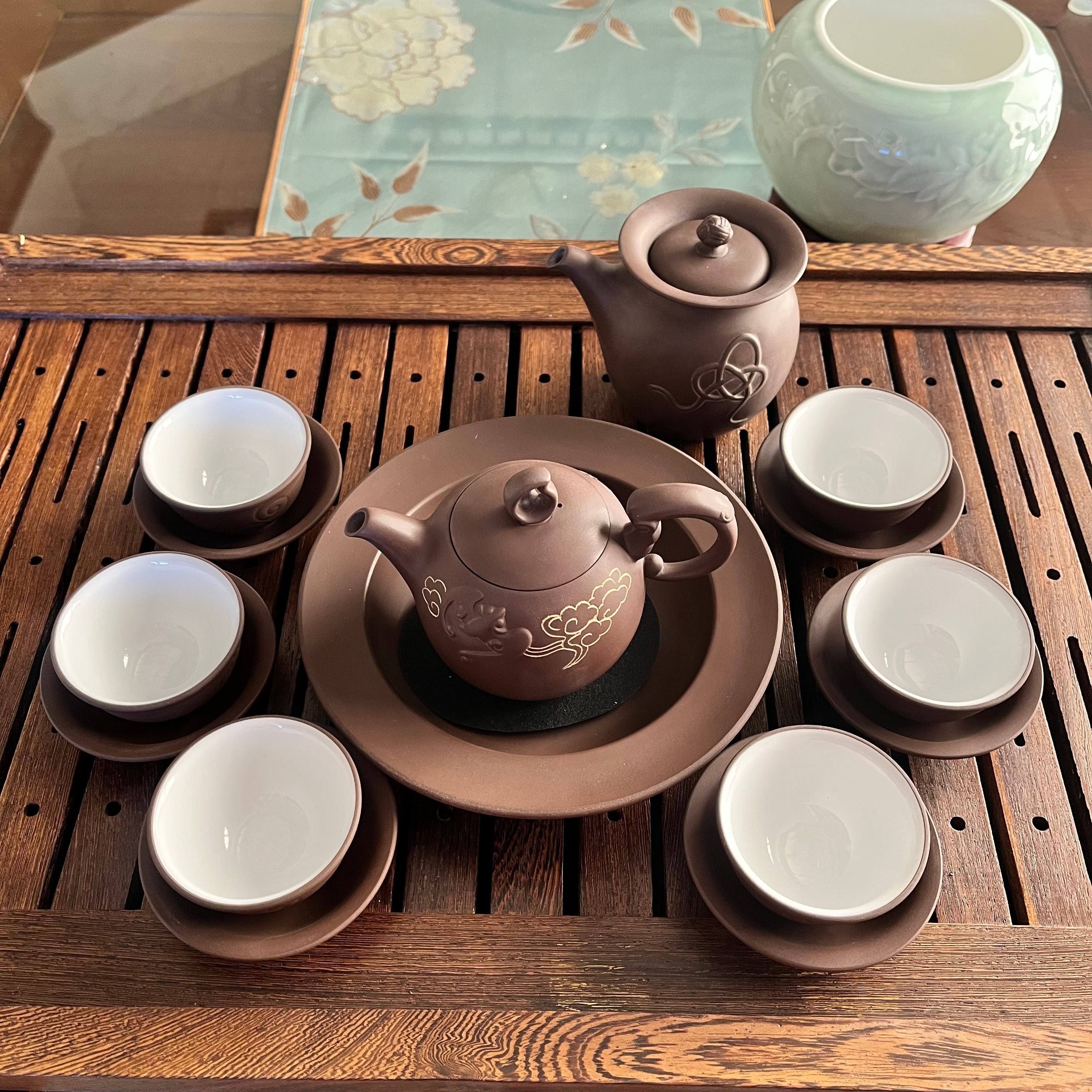 Luyu Fushou tea set