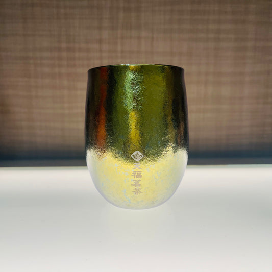Colorful titanium round cup-liquid gold XCTD-YRB-TJ