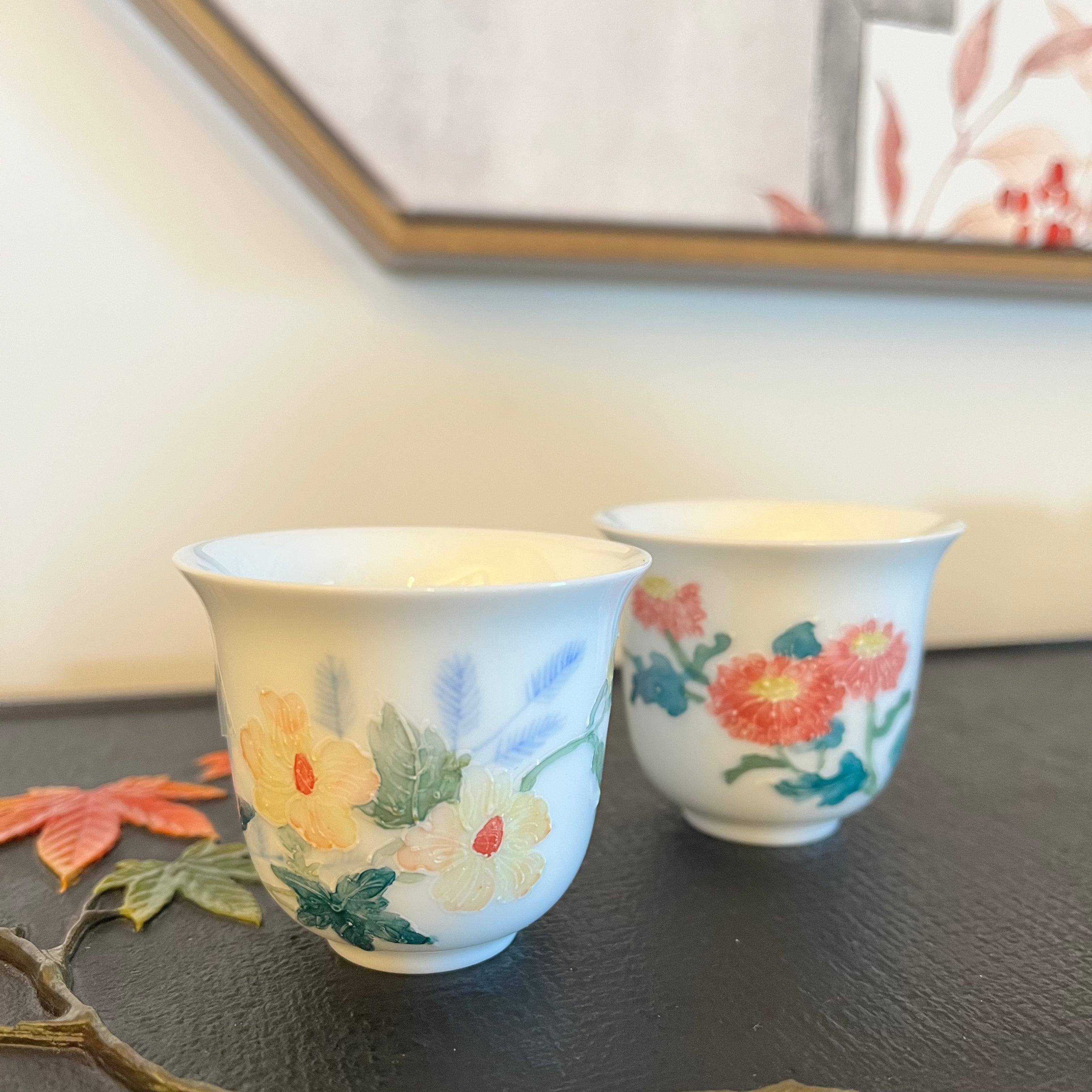 Autumn and Winter Flower God Cup (6 Flower Gods)