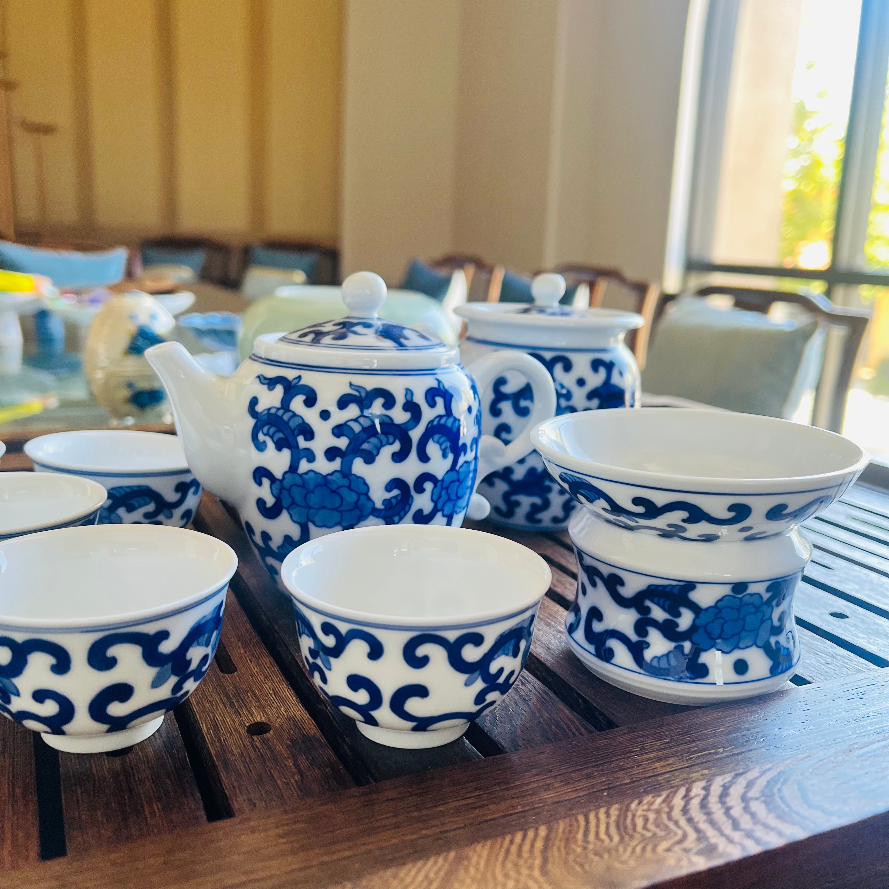 Hand-painted ivy set SHQT-S