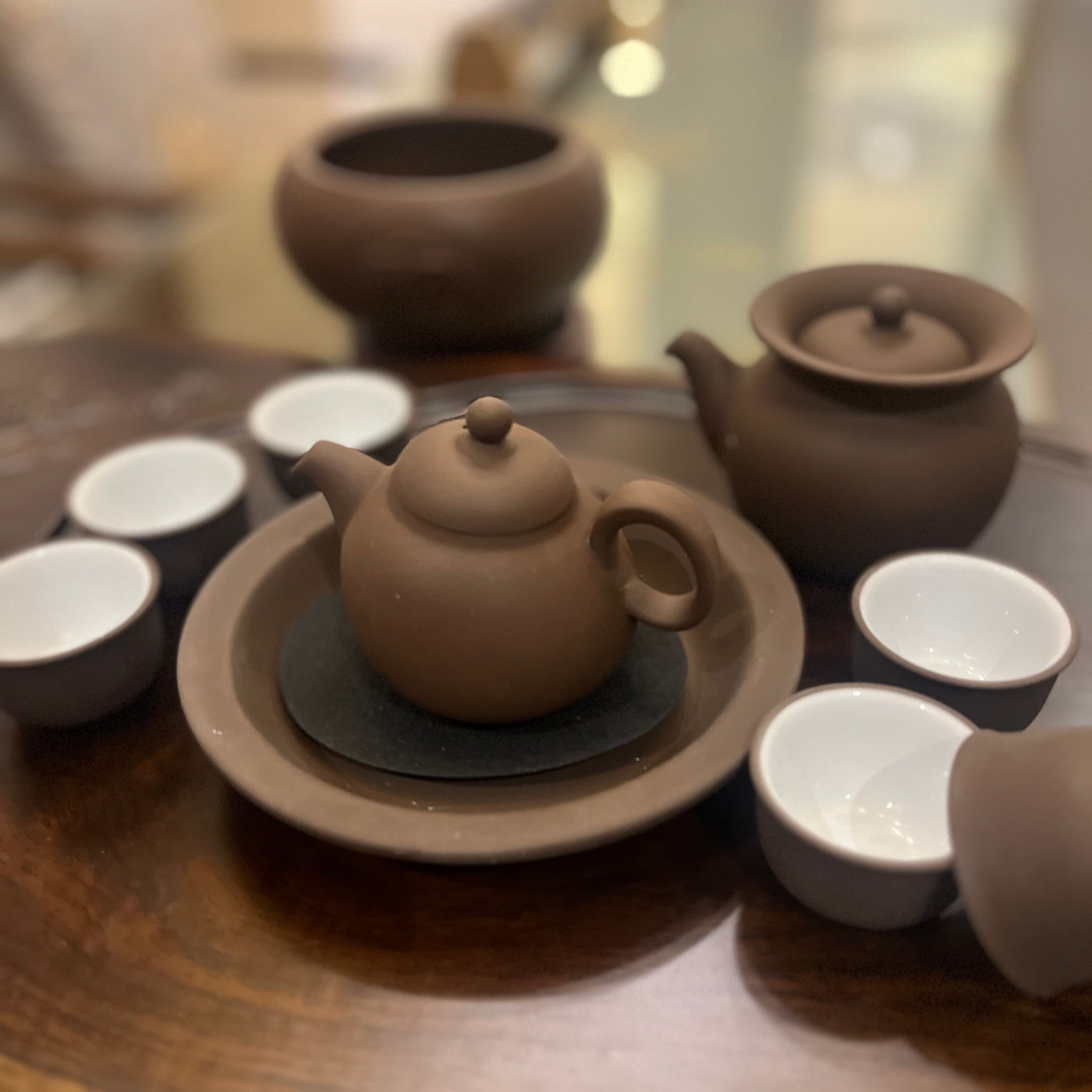 Lu Yu Little Pigeon Tea Set A23A