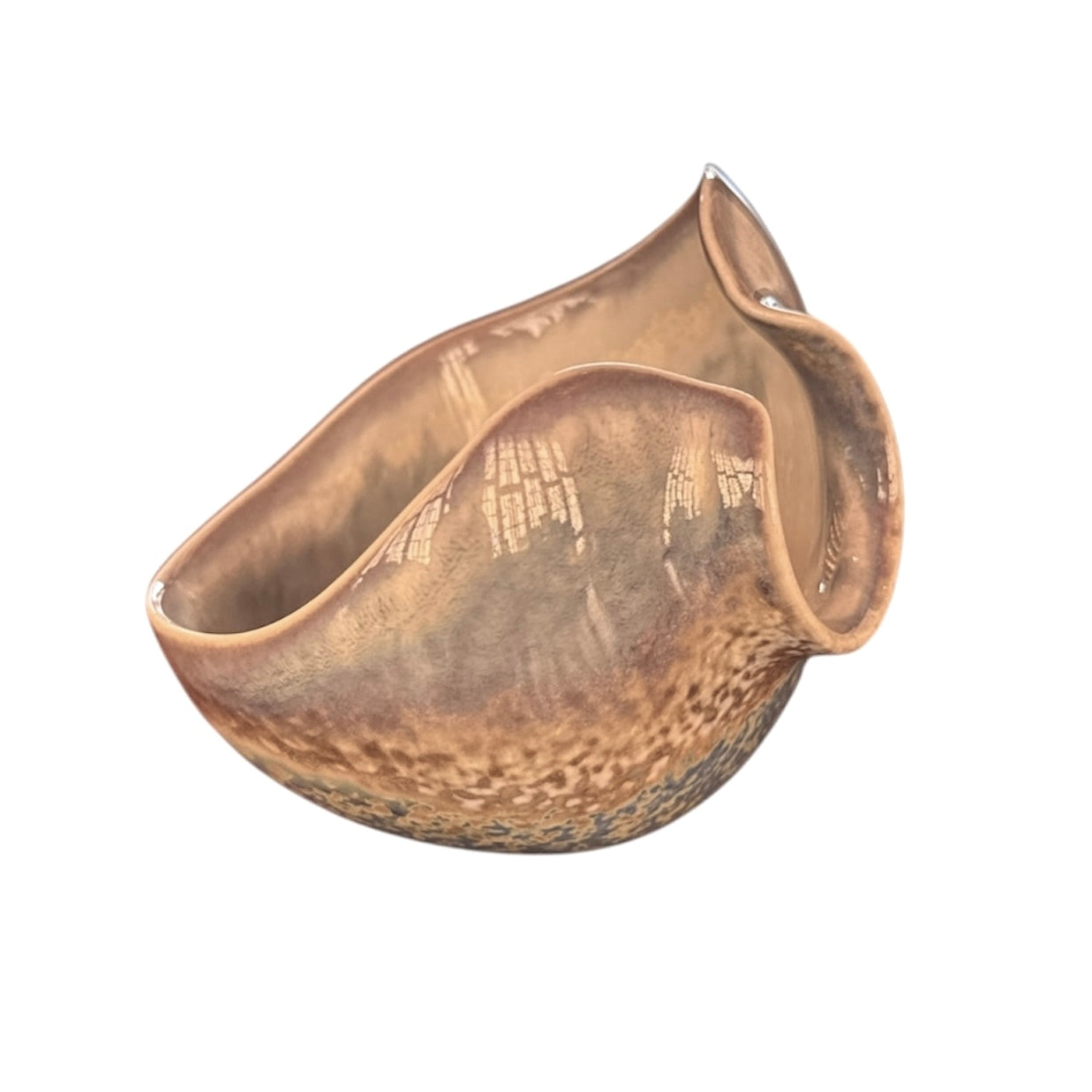 Blue-glazed Landscape Tea Funnel