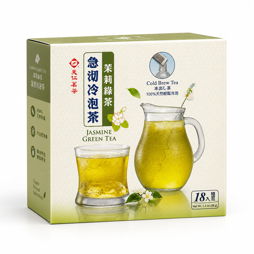 Tenren Jasmine Green Tea Cold Brew Tea Bags