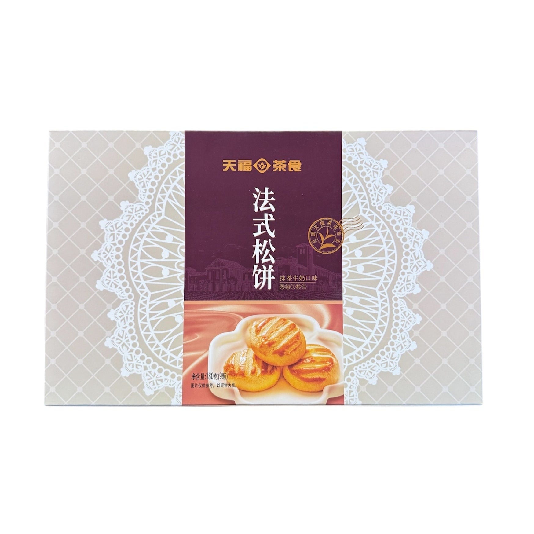 French Waffles (Matcha Milk Flavor) 180G