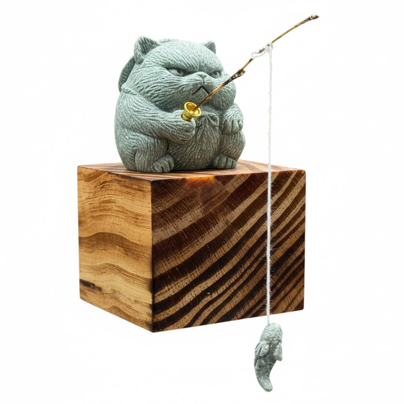 Teapet- Fishing cat 137476-TEAPET-DYM-USA