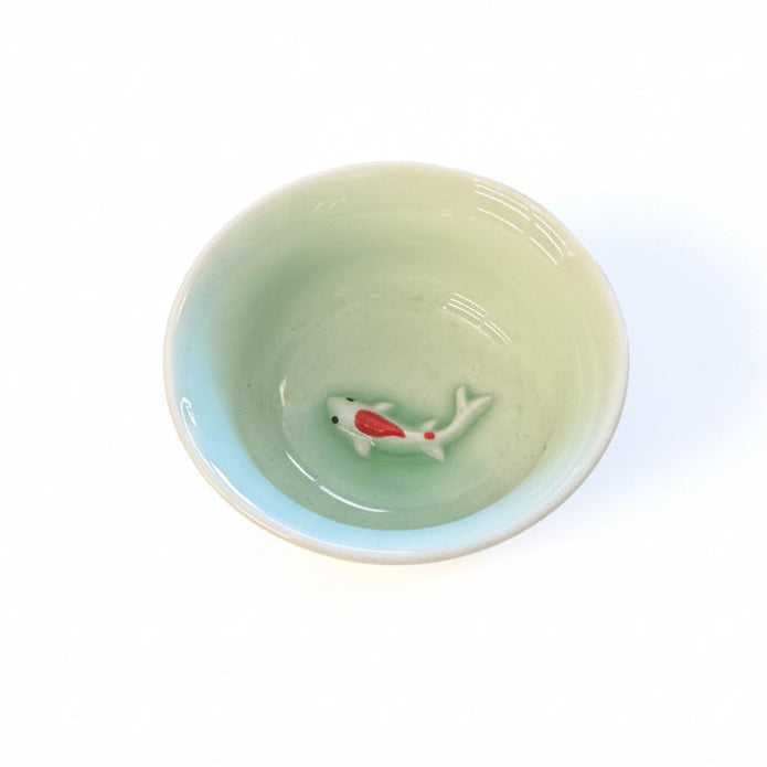 青瓷魚杯（小）WCFISH-S