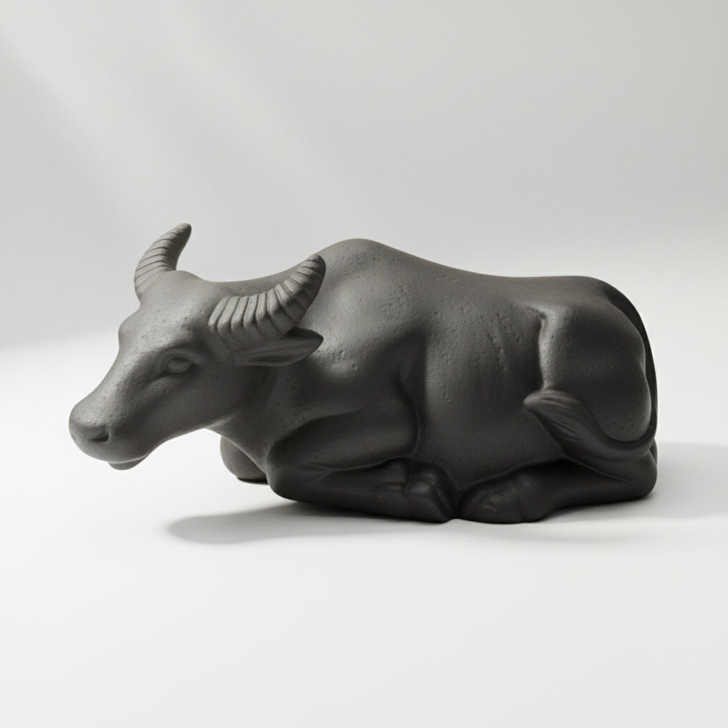Teapet-Black bull