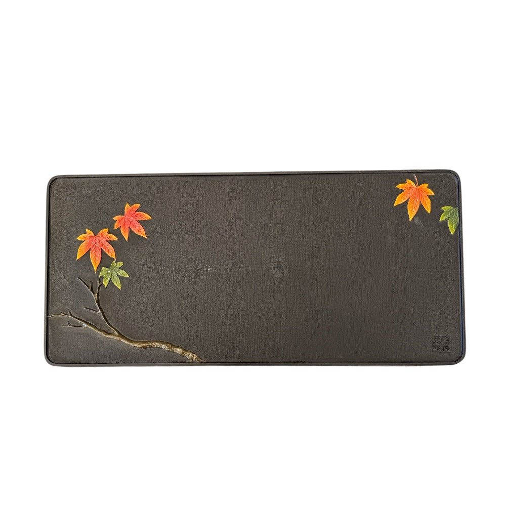 Maple leaf tea tray QS-CHFY-S