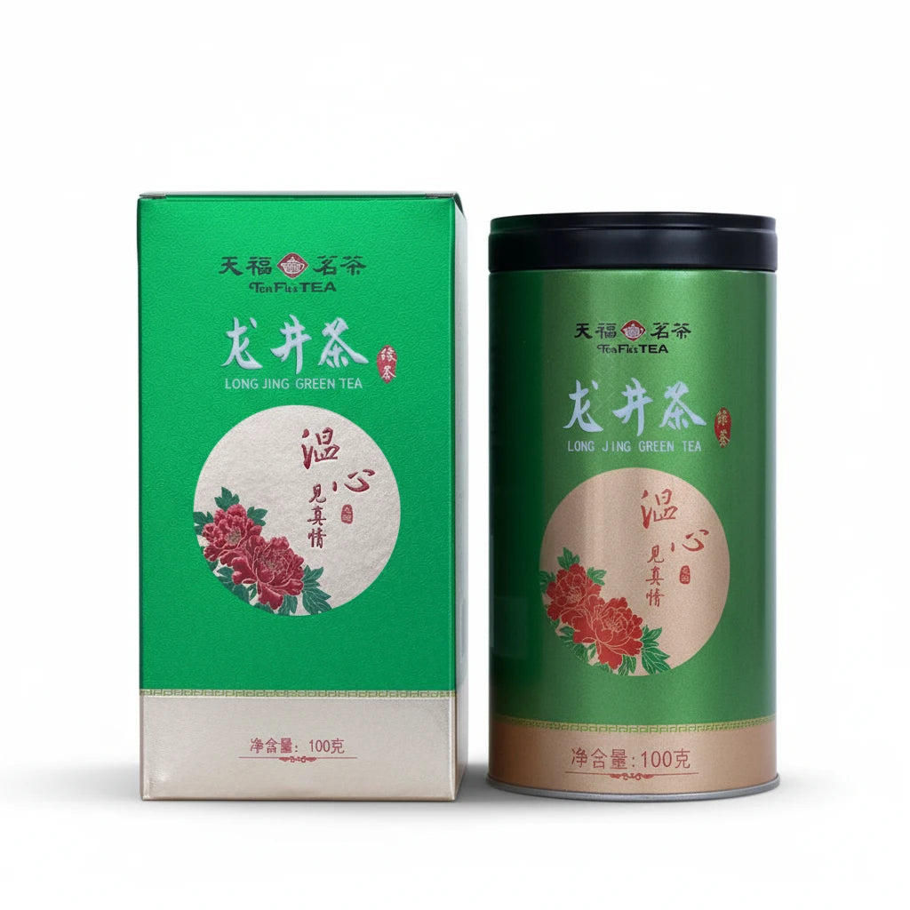 溫心見真情龍井綠茶 M7-100克/罐