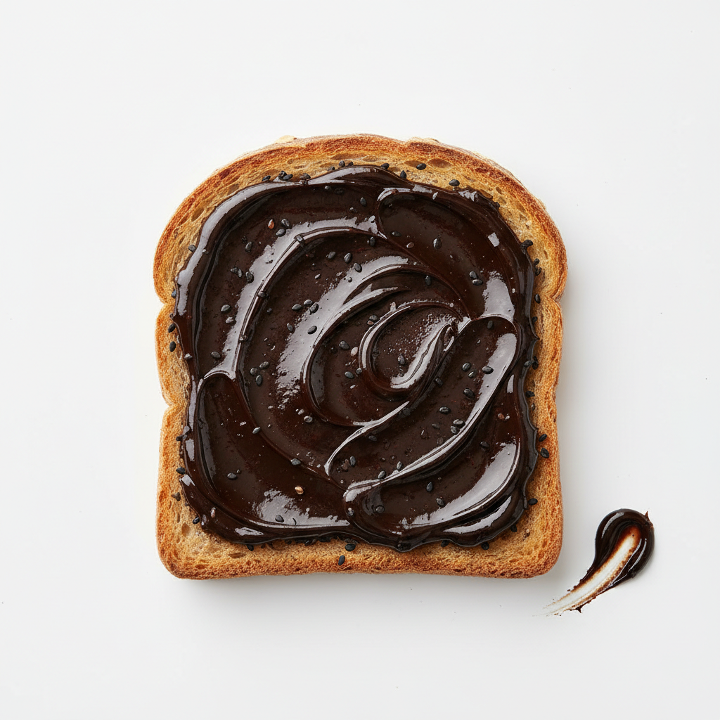 Black Sesame Paste Toast
